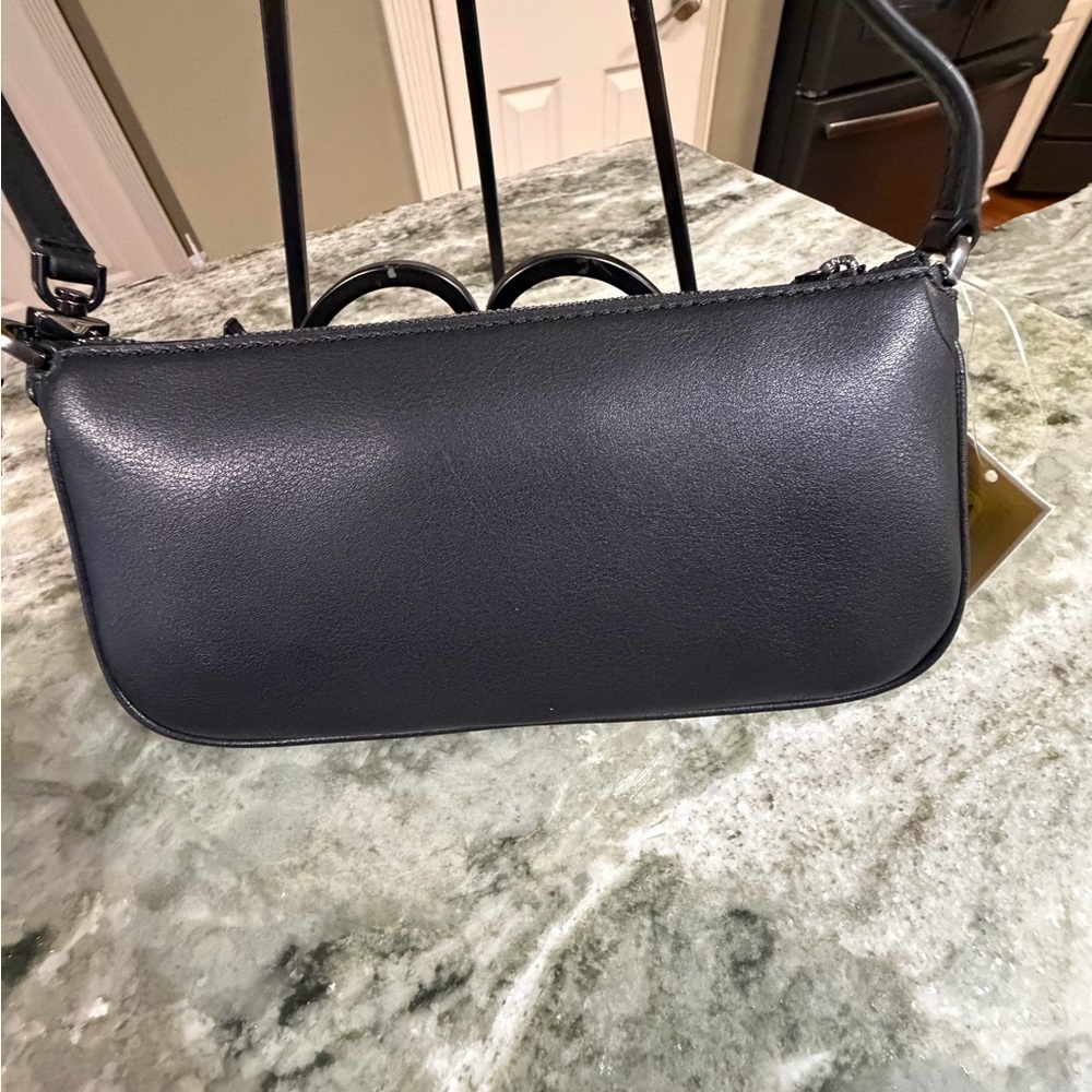 Michael Kors Zoe Small Rhinestoned Cargo Utility Shoulder Bag - Picture 2 of 5